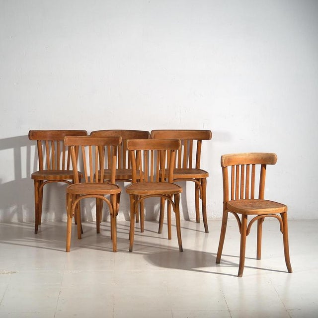 Bistro Chairs from Thonet, 1920s, Set of 6 For Sale - Image 13 of 13