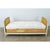 French 19th Century Louis XVI Style Painted and Upholstered Daybed For Sale - Image 14 of 15