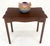 Chocolate Kittinger Solid Mahogany Figural Top Side End Table Stand MINT For Sale - Image 8 of 13