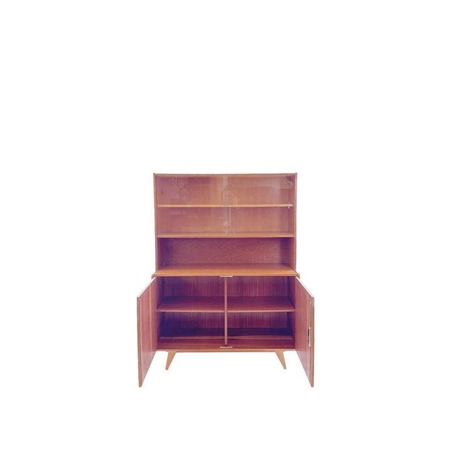 Vintage U-450 Display Cabinet by Jiroutek for Interier Praha, 1960s For Sale - Image 3 of 9