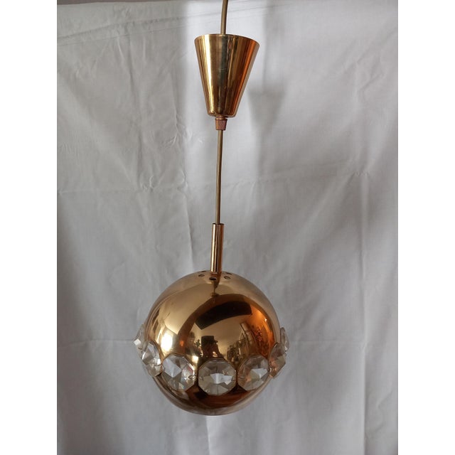 Mid-Century Modern Pendant Lamp by Bakalowits for Bakalowits and Sons For Sale - Image 3 of 10