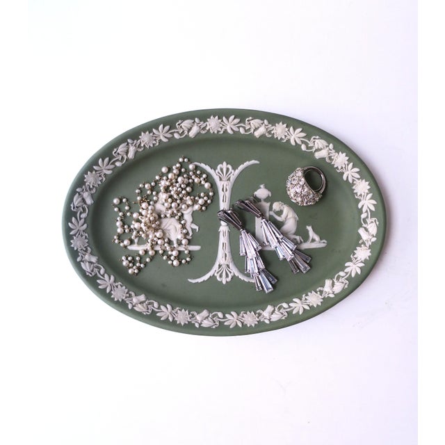 Early 20th Century Wedgwood Jasperware Dish or Tray, Neoclassical Style, 20th Century, England For Sale - Image 5 of 10