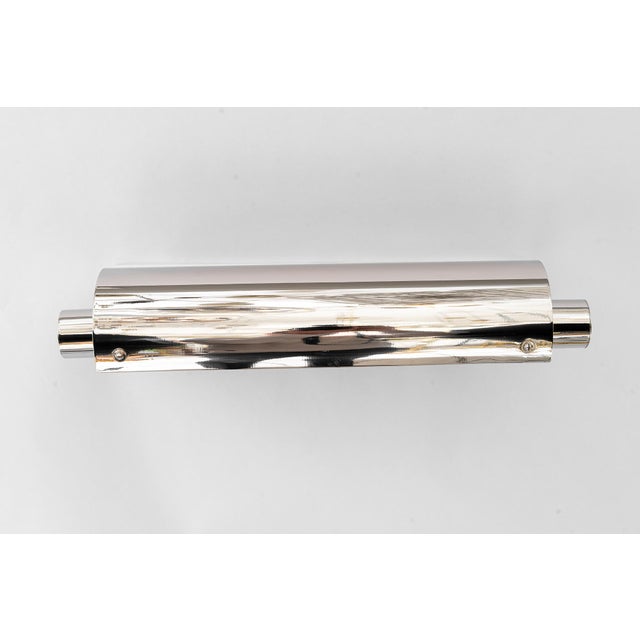 1920s Art Deco Nickel-Plated Wall Lamp, Vienna, Austria, 1920s For Sale - Image 5 of 18