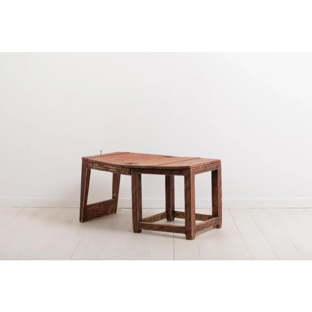 Brown 19th Century Convertible Chair/Table For Sale - Image 8 of 10