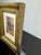 Original Artwork in Antique Frame With Acrylic Easel For Sale - Image 6 of 7