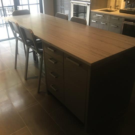 Gray Emeco 1951 Custom Counter Stools - Set of 6 For Sale - Image 8 of 8