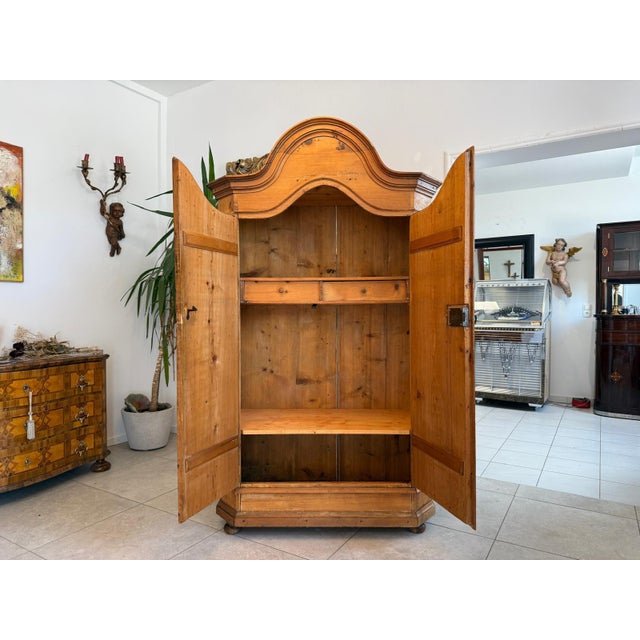 Baroque Farmhouse Cupboard in Wood For Sale - Image 18 of 18