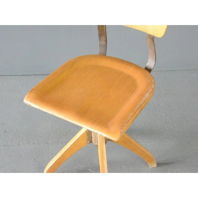 1930s Factory Chair from Ama Elastik, 1930s For Sale - Image 5 of 11