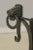 Pair Arts & Crafts Horse Head Forged Iron Fireplace Andirons For Sale In Philadelphia - Image 6 of 13