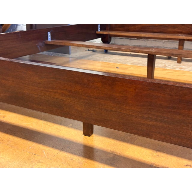 Brown California King Kerry Joyce for Dessin Fournir Barley Twist Poster Bed Frame For Sale - Image 8 of 12