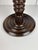 Wood Low Mid-Century Brutalist Turned Wood Side Table in the style of Charles Dudouyt, France, 1950s For Sale - Image 7 of 13