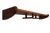 Wood Danish Hat Rack in Teak with Shelf and Hooks, 1960s For Sale - Image 7 of 11