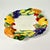 1993 Vintage Majolica Arts & Crafts Americana Boho Chic Fitz & Floyd Fall Harvest Platter For Sale - Image 10 of 11
