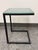 Room & Board Parsons C-Shape Seafoam Glass Table For Sale In San Francisco - Image 6 of 12