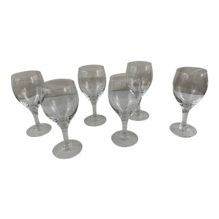 1980s Orrefors Cordial/Aperitif Glasses - Set of 6 For Sale
