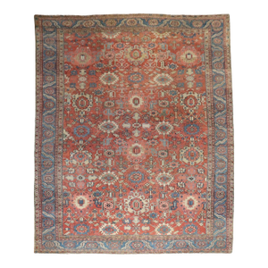 Antique Zabihi Collection Persian Heriz Rug