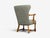 Danish Cabinetmaker, Armchairs, Oak, Gray Wool, Denmark, 1950s For Sale - Image 12 of 12