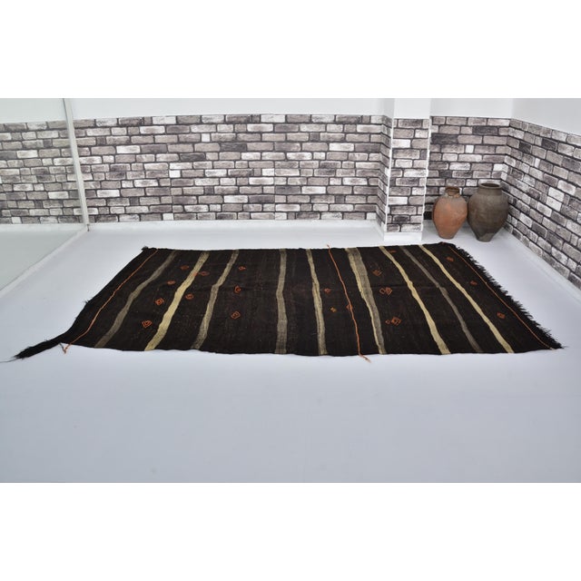 Handmade wool carpet in Turkish Anatolia , Vintage Oushak Rug,Turkish Vintage Anatolian Rug, Handmade wool Rug . One Of...