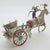 1980s Large Vintage Italian Handmade Silver Carretto Siciliano Carriage with Enameled Parts, Sicily, 1980s For Sale - Image 5 of 13