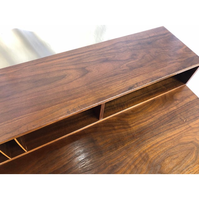 Mid 20th Century Signed Peter Lovig Nielsen Flip-Top Executive Desk For Sale - Image 10 of 12