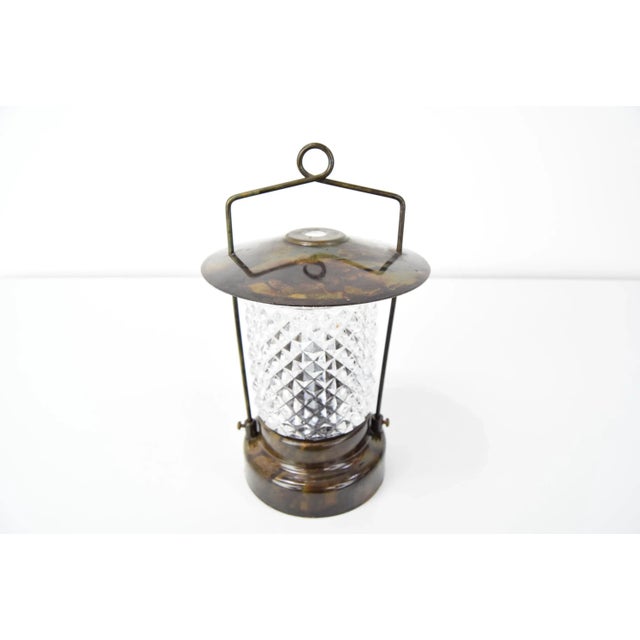 Black Mid-Century Table Lamp from Lidokov, 1960s For Sale - Image 8 of 14