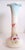 Lovely Tall Vintage Hand-Painted Porcelain Vase For Sale - Image 16 of 18