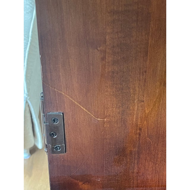 1990s Ethan Allen Entertainment/Media Cabinet Armoire From the British Classics Collection For Sale - Image 11 of 18