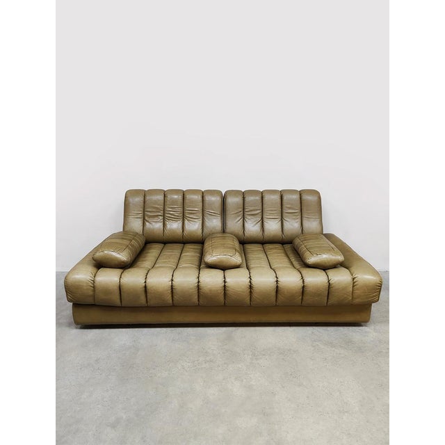 Vintage Leather DS-85 Daybed from de Sede, 1970s For Sale - Image 3 of 11