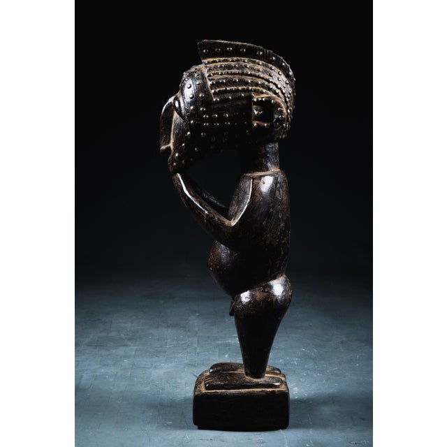 Nimba Statue, 1890s, Wood For Sale - Image 3 of 4