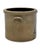 Antique Small 1 Gallon Size American New England Blue Decorated Stoneware Storage Jar - Circa 1870s For Sale - Image 9 of 18