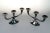 Mid-Century Modern Silver-Plated German Candleholders - A Pair For Sale - Image 3 of 5