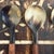 Set of 4 hand carved decorative horn spoons. They have hand carved teak handles. All natural coloration.