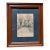 w.c. Vincent Framed Pencil Drawing of a Landscape For Sale