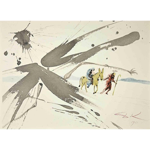 AEG, I Called My Son Out of Egypt, 1964, Lithograph For Sale