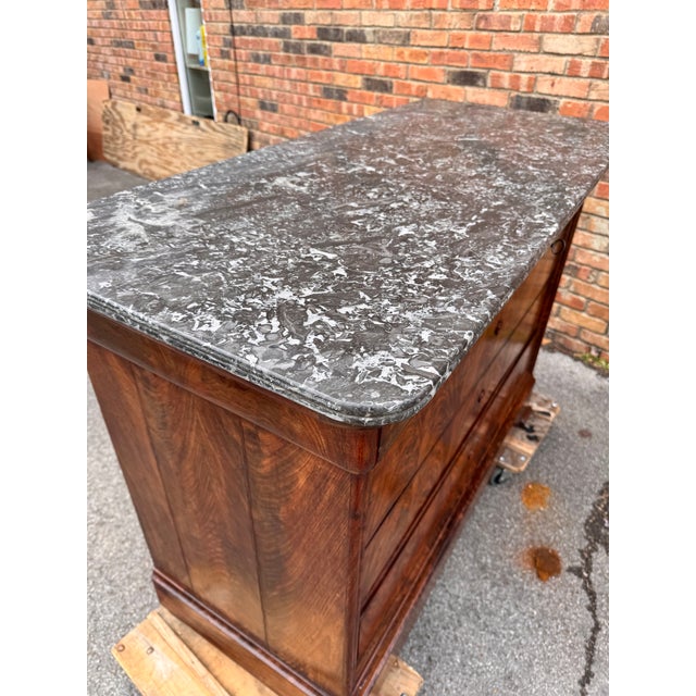 19th Century Louis Philippe Chest /Commode For Sale - Image 14 of 15