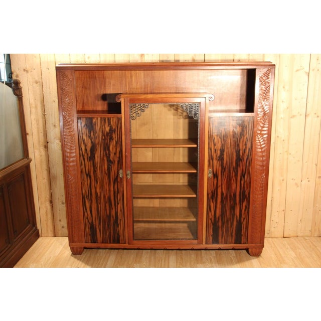 Art Deco Bookcase by Gauthier Poinsignon, 1930s For Sale - Image 12 of 13