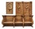 18th Century Italian Baroque Antique Church Pew With Panels For Sale