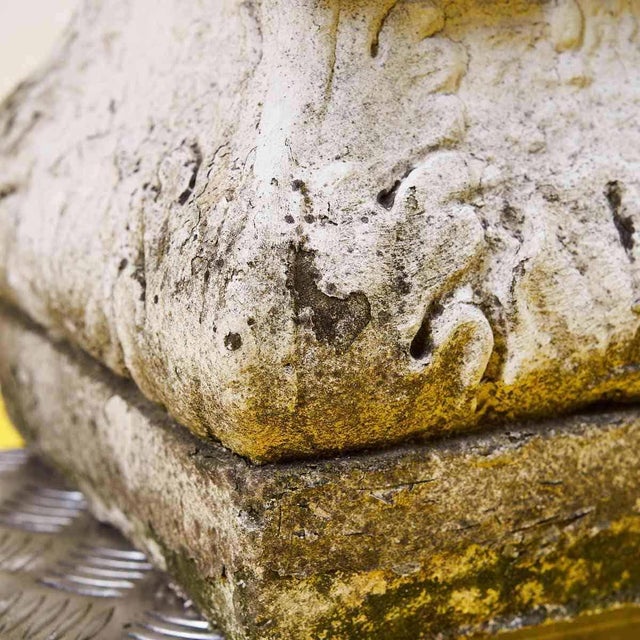 1950s Garden Statue Made of Concrete and Marble Dust For Sale - Image 6 of 10