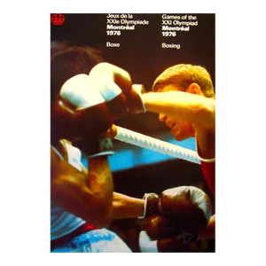 1976 Montreal Summer Olympics Poster - Boxing - Cojo