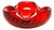 Sommerso Murano Glass Bowl by G. Ferro, Italy, 1950s For Sale