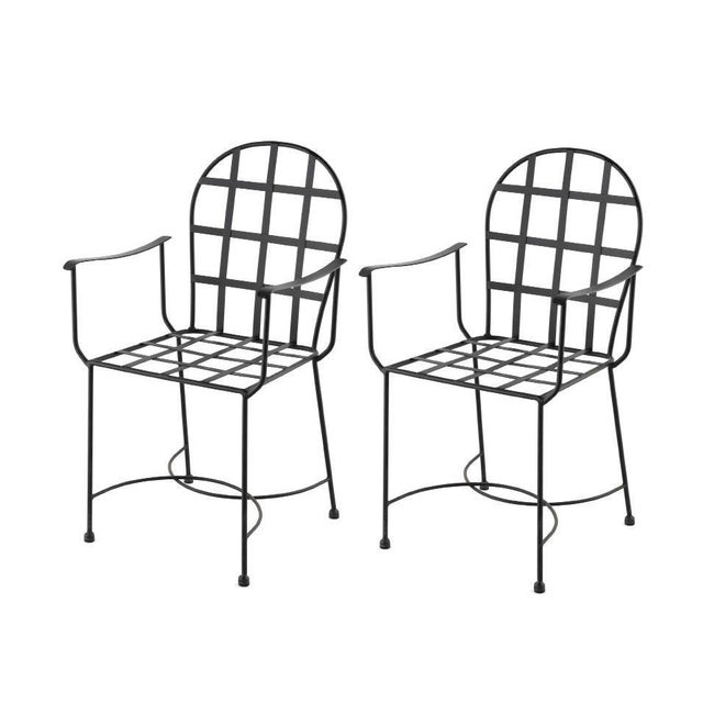 New Iron Dinning Chair with Epoxy Powder Finish For Sale - Image 4 of 5