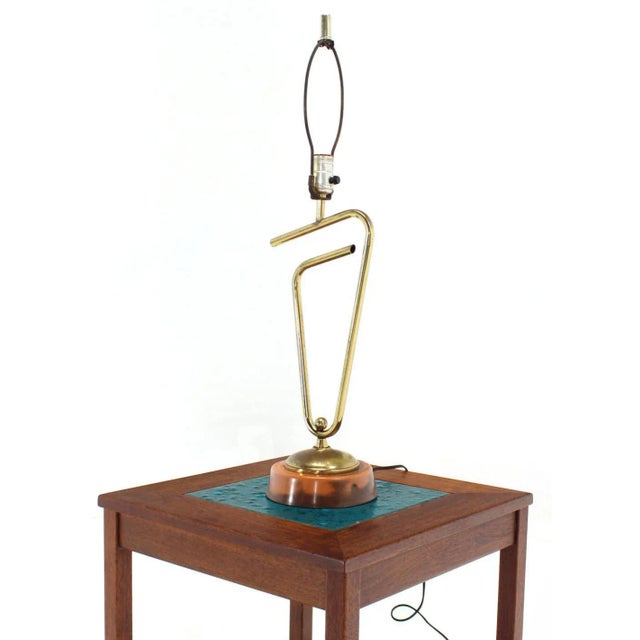 Brass Table Lamp For Sale - Image 6 of 8