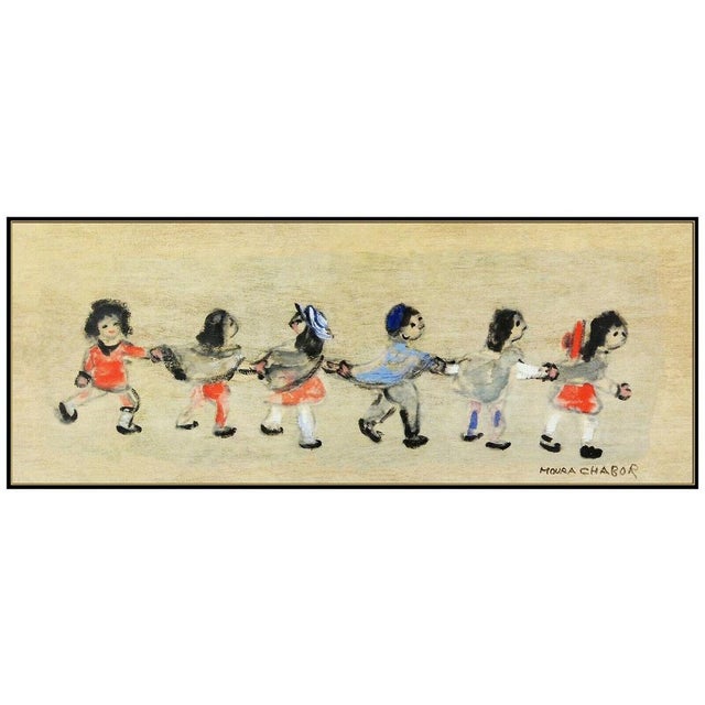 Message us to inquire about custom framing options! (Included for free with every purchase) The artwork here, "Conga...