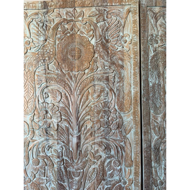 Bring soulful artistry and timeless symbolism into your space with this hand-carved Tree of Life wood wall panel. Crafted...