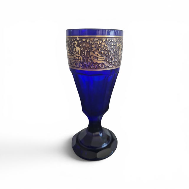 An exceptional and highly decorative matched pair of luxury bohemian glass pieces by ludwig moser & sons, one of europe’s...