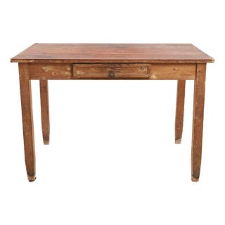 Early 20th Century Rustic Kitchen Table For Sale