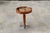 Brown Vintage Side Table in Walnut For Sale - Image 8 of 13