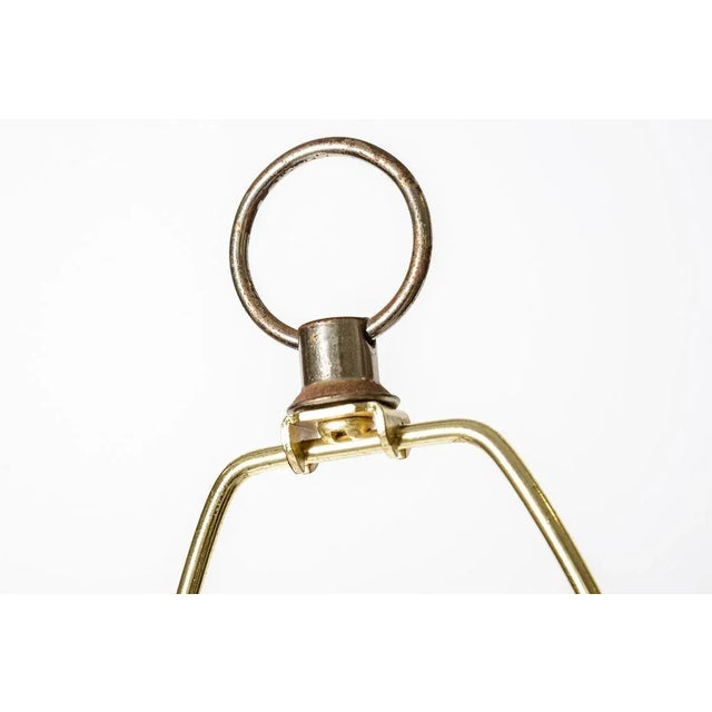 Murano Glass Ribbed Glass Bulbous Table Lamp For Sale - Image 11 of 13