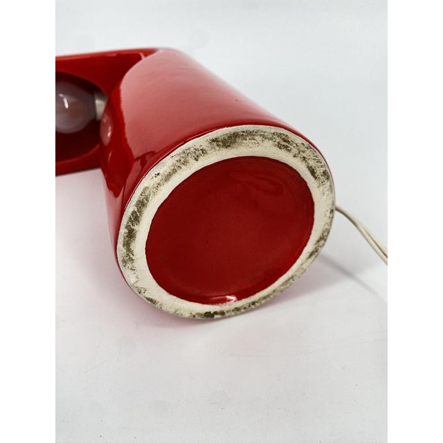 Ceramic Table Lamp by Form Design Devaux, 1970s For Sale - Image 5 of 18