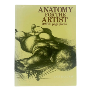 Anatomy for the Artist by Jeno Barcsay 1995 Hardcover Drawing Book